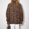 Getufteter Wollpullover Mit Hohem Kragen>Acne Studios Shop