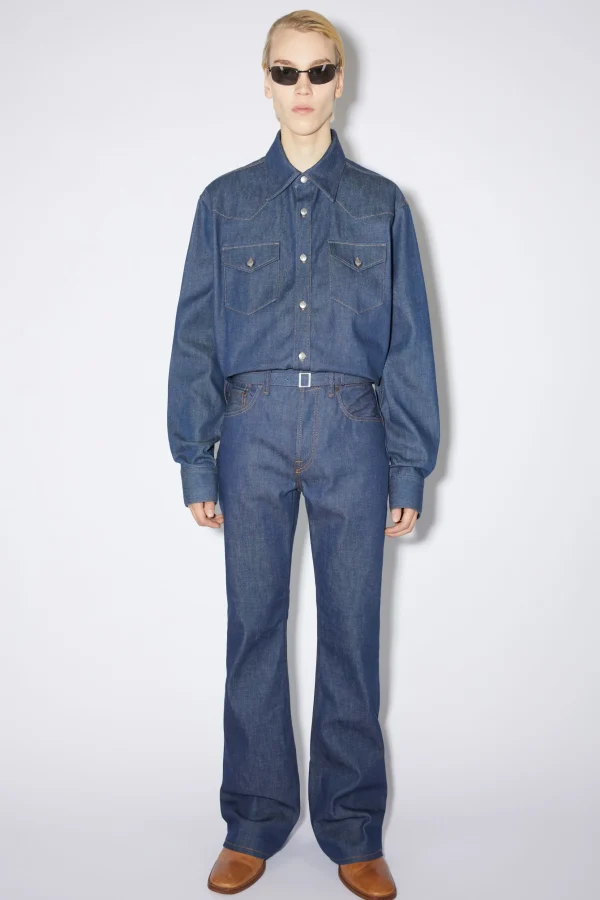 Gürtel Aus Denim>Acne Studios New