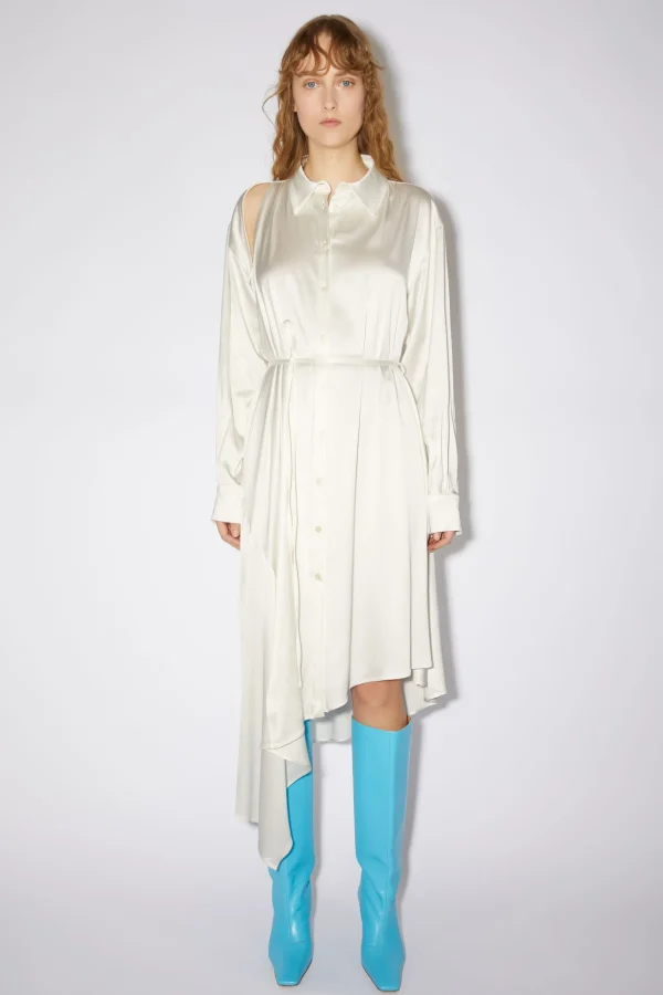 Hemdkleid Aus Satin>Acne Studios Clearance