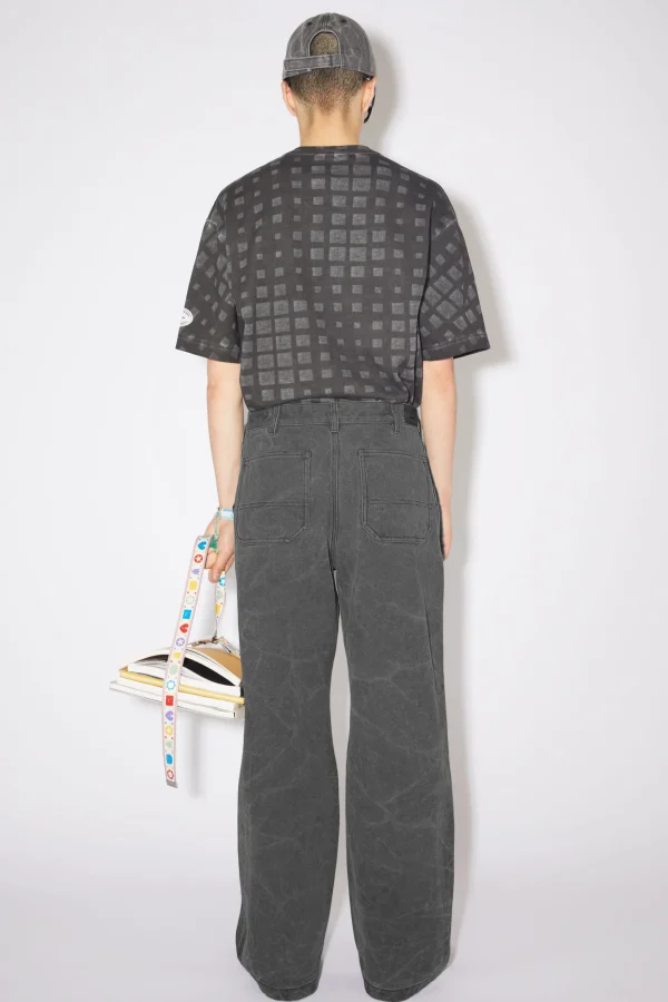 Hose Aus Baumwoll-Canvas>Acne Studios New