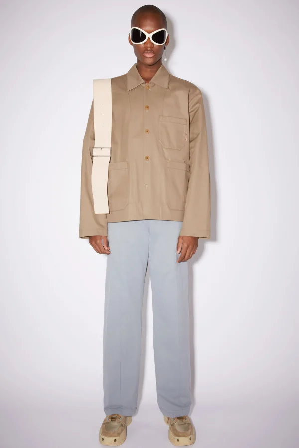 Jacke Aus Baumwoll-Twill>Acne Studios New