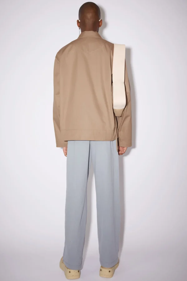 Jacke Aus Baumwoll-Twill>Acne Studios New