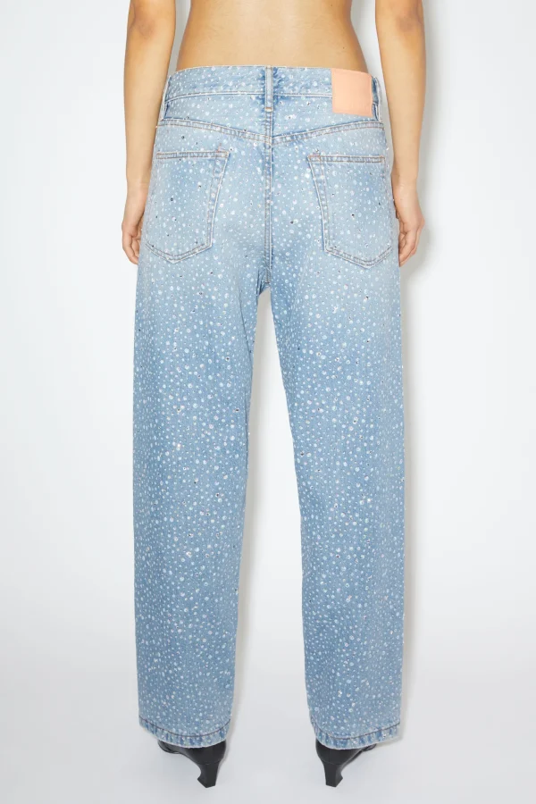 Jeans In Lockerer Passform – 1991 Toj Mit Strass>Acne Studios Online