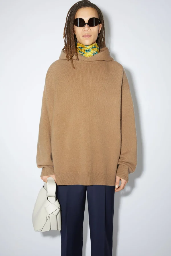 Kapuzen-Pullover Aus Wolle>Acne Studios Outlet