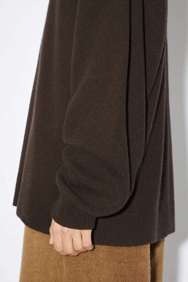 Kapuzen-Pullover Aus Wolle>Acne Studios Shop