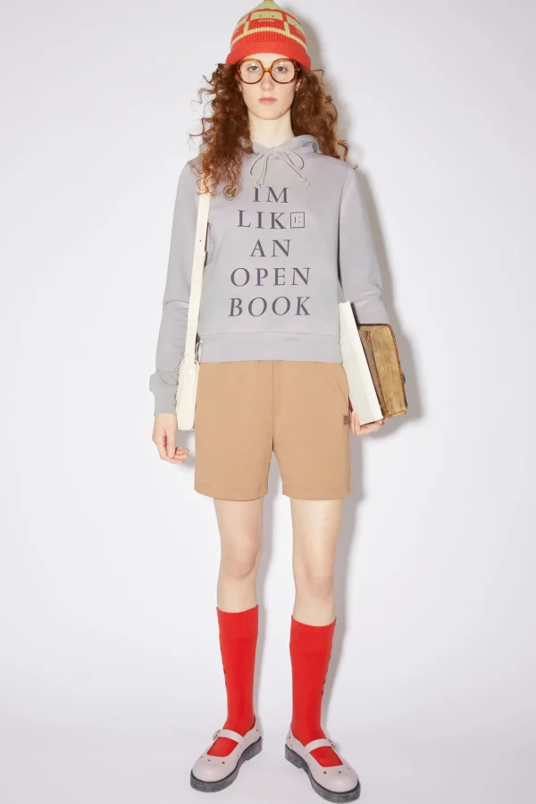 Kapuzen-Sweatshirt Mit Print>Acne Studios Best