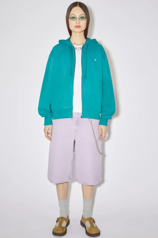 Kapuzen-Sweatshirt Mit Reisverschluss>Acne Studios Cheap