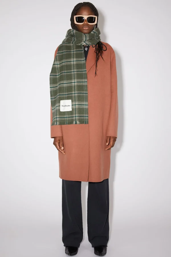 Karierter Schal Aus Kaschmir>Acne Studios Cheap