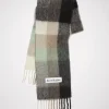 Karierter Schal Aus Mohair>Acne Studios New