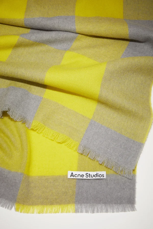 Karierter Wollschal>Acne Studios Best