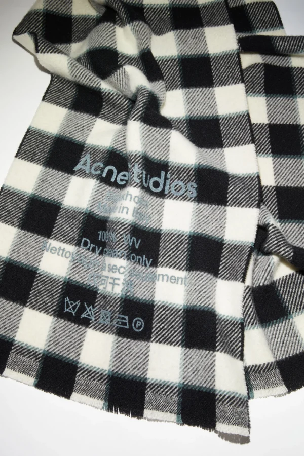 Karierter Wollschal>Acne Studios Shop