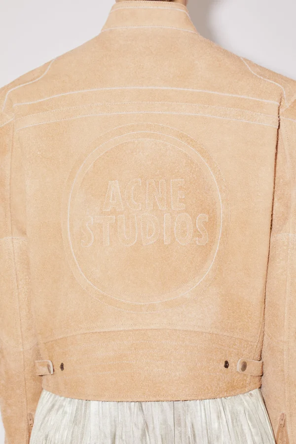 Lederjacke Aus Wildleder>Acne Studios Store