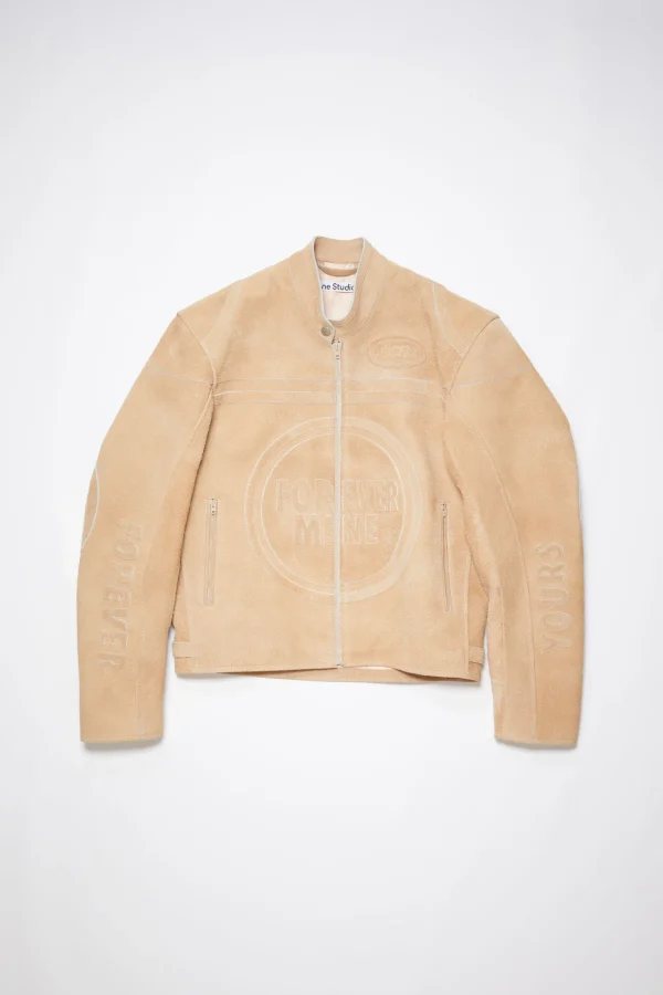 Lederjacke Aus Wildleder>Acne Studios Store