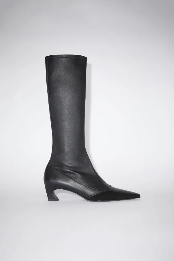 Lederstiefel Mit Absatz>Acne Studios Cheap