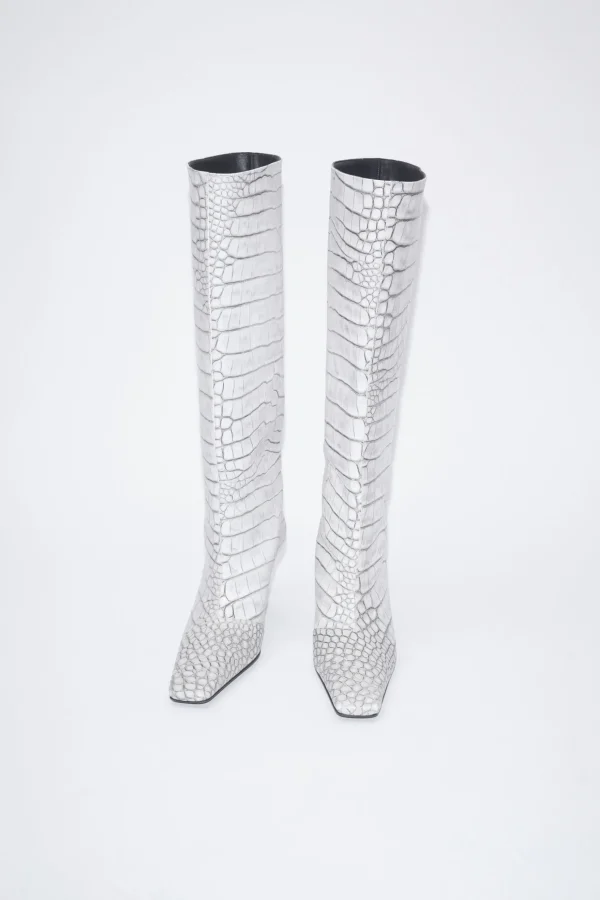 Lederstiefel Mit Absatz>Acne Studios Store