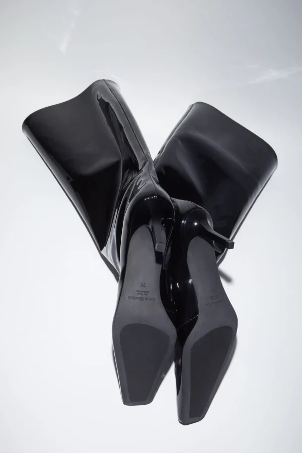Lederstiefel Mit Absatz>Acne Studios Discount