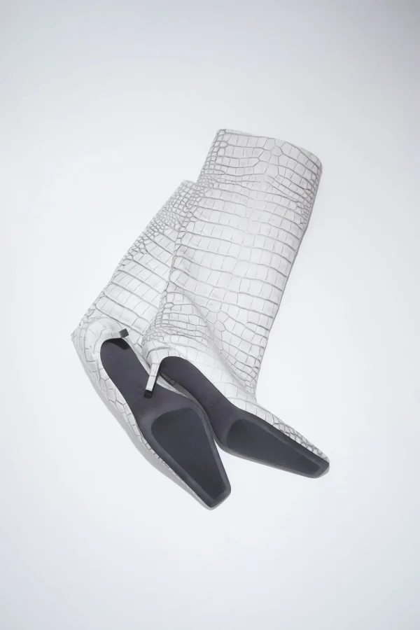 Lederstiefel Mit Absatz>Acne Studios Store