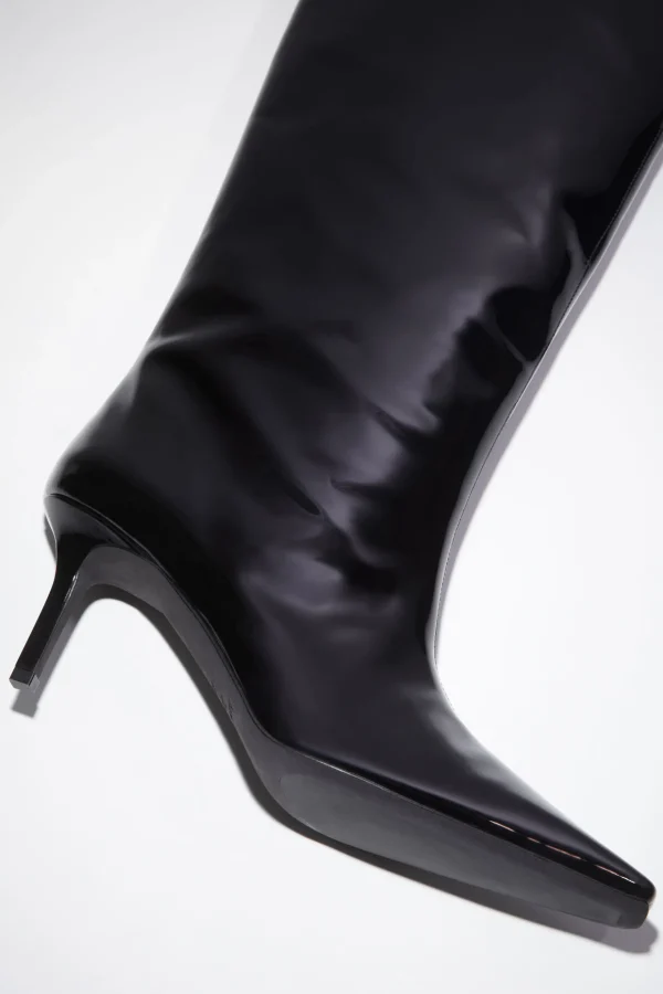 Lederstiefel Mit Absatz>Acne Studios Discount