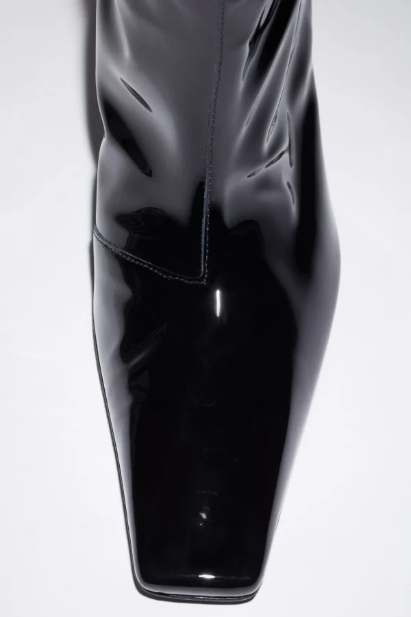 Lederstiefel Mit Absatz>Acne Studios Discount