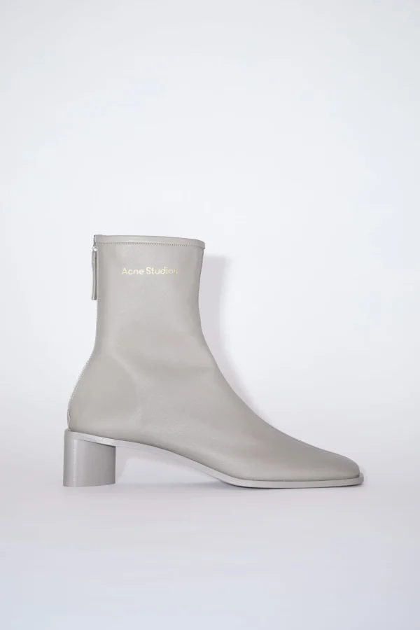 Lederstiefel Mit Logo>Acne Studios Cheap