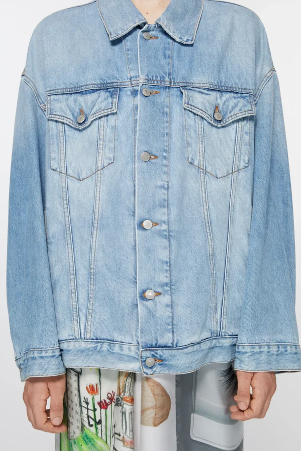 Lockere Denimjacke>Acne Studios Shop