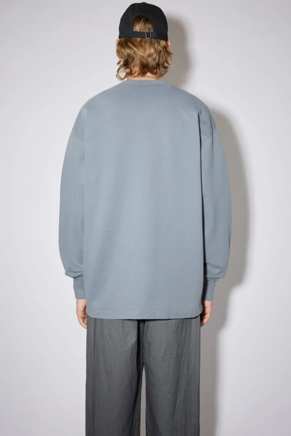 Logo-Pullover Mit Rundhalsausschnitt>Acne Studios Best Sale