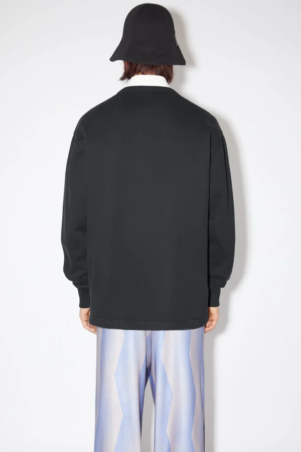 Logo-Pullover Mit Rundhalsausschnitt>Acne Studios Best Sale