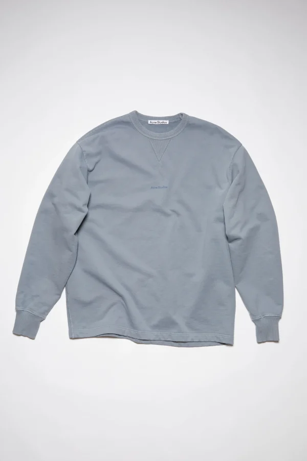 Logo-Pullover Mit Rundhalsausschnitt>Acne Studios Best Sale