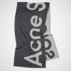 Logo-Schal Aus Woll-Mix>Acne Studios Discount