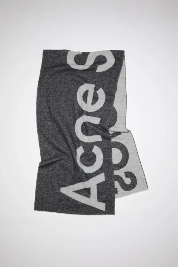 Logo-Schal Aus Woll-Mix>Acne Studios Online