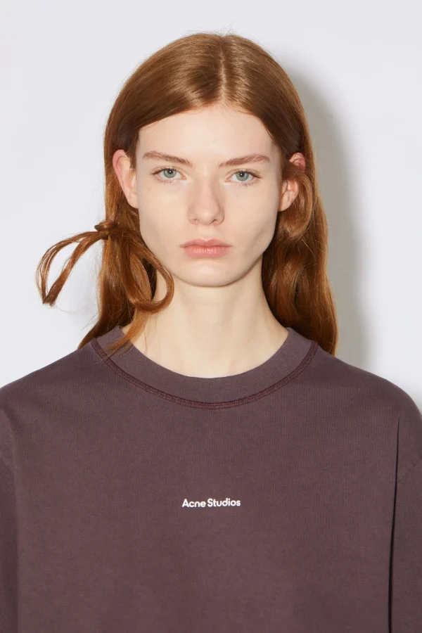 Logo-T-Shirt>Acne Studios Cheap