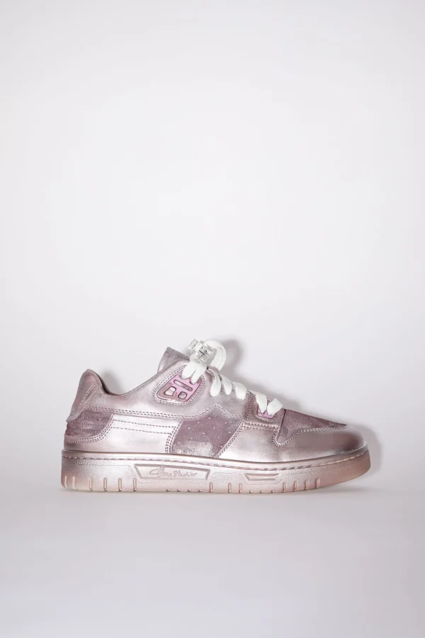 Niedrige Basketball-Sneakers Aus Leder>Acne Studios Outlet