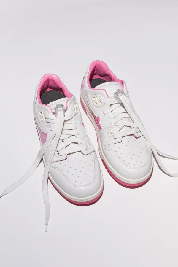 Niedrige Basketball-Sneakers Aus Leder>Acne Studios Hot