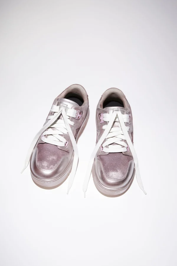 Niedrige Basketball-Sneakers Aus Leder>Acne Studios Outlet