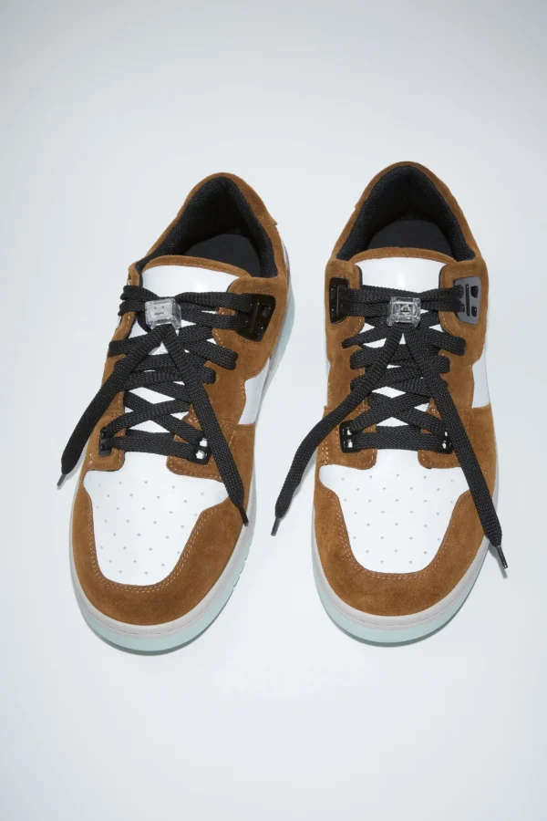 Niedrige Basketball-Sneakers Aus Leder>Acne Studios Flash Sale