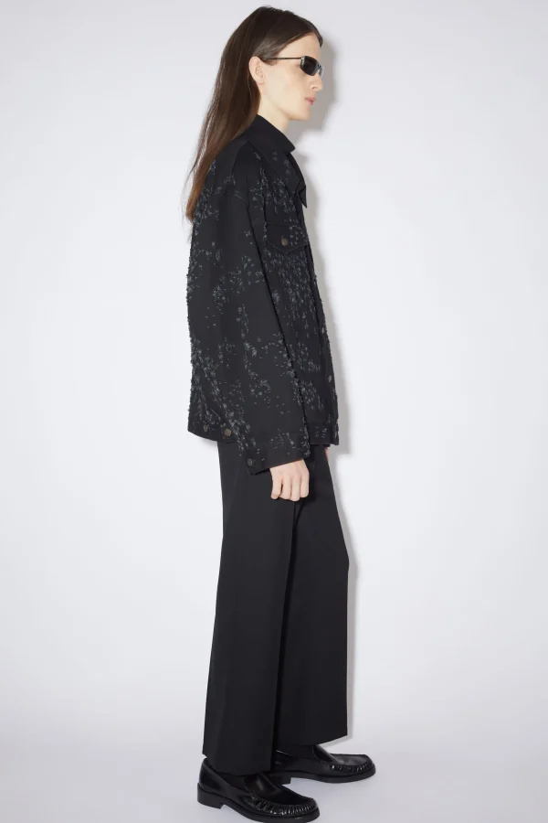 Oversize-Denimjacke Im Used-Look – Morris>Acne Studios Best Sale