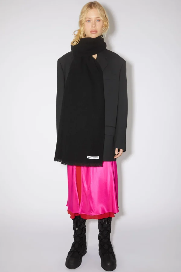 Oversized-Schal Aus Leichter Wolle>Acne Studios New