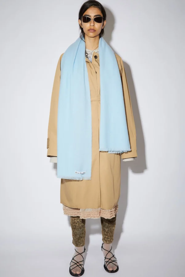 Oversized-Schal Aus Leichter Wolle>Acne Studios Fashion