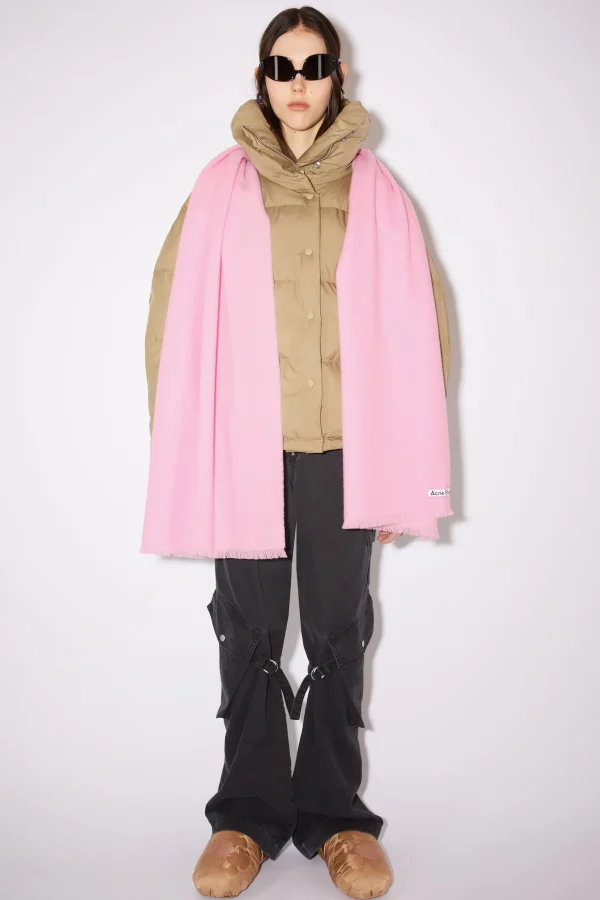 Oversized-Schal Aus Leichter Wolle>Acne Studios Shop