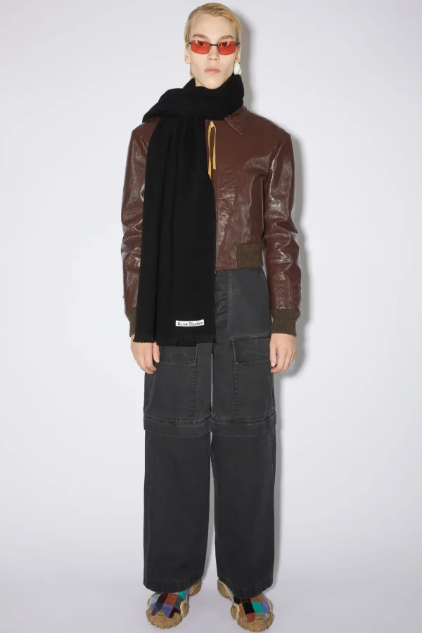 Oversized-Schal Aus Leichter Wolle>Acne Studios New