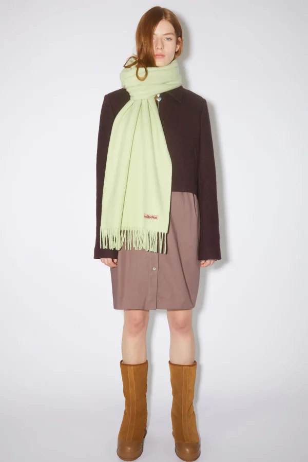 Oversized-Wollschal Mit Fransen>Acne Studios Online