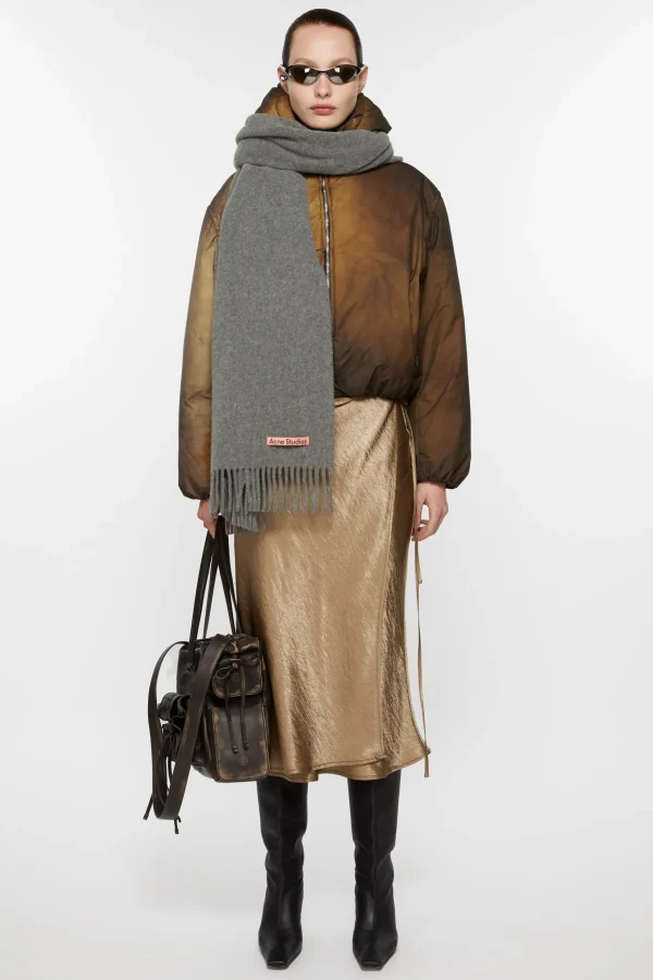 Oversized-Wollschal Mit Fransen>Acne Studios Best