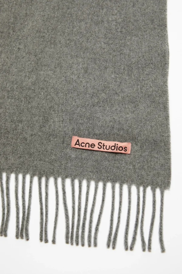 Oversized-Wollschal Mit Fransen>Acne Studios Online