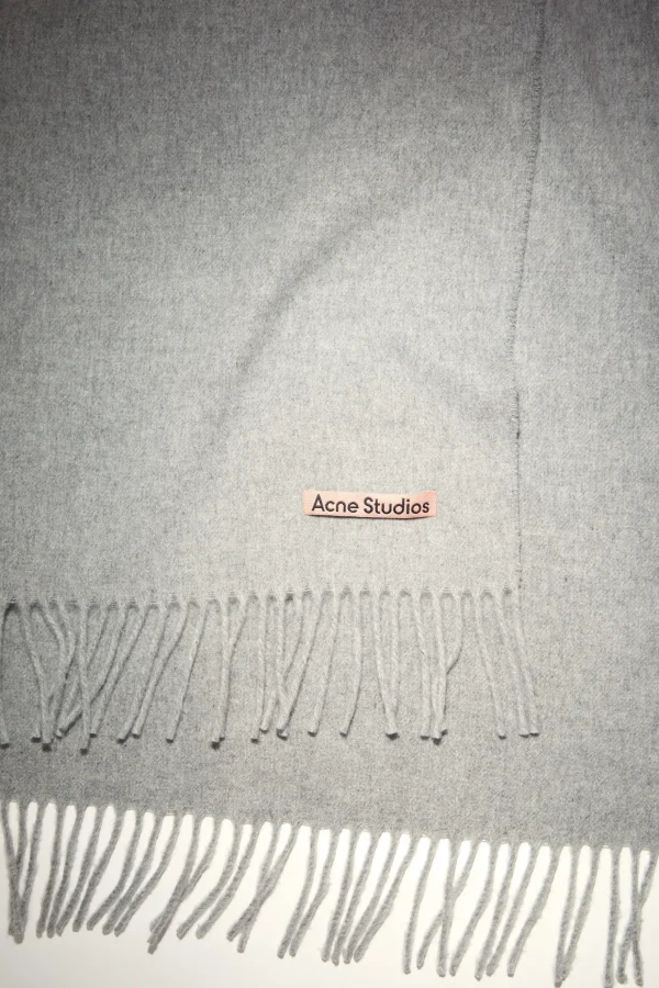 Oversized-Wollschal Mit Fransen>Acne Studios Fashion