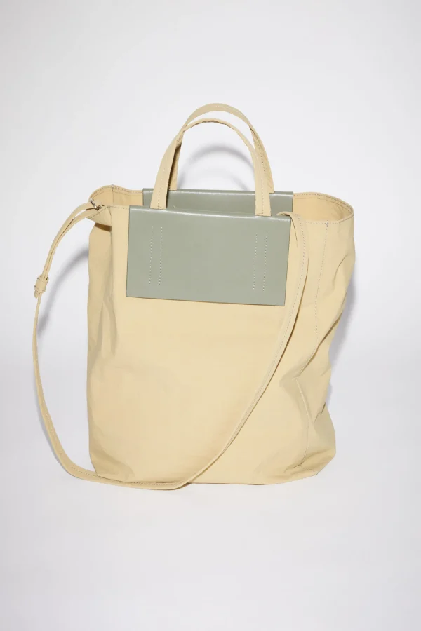 Papierartige Tote Aus Recyceltem Nylon>Acne Studios Store