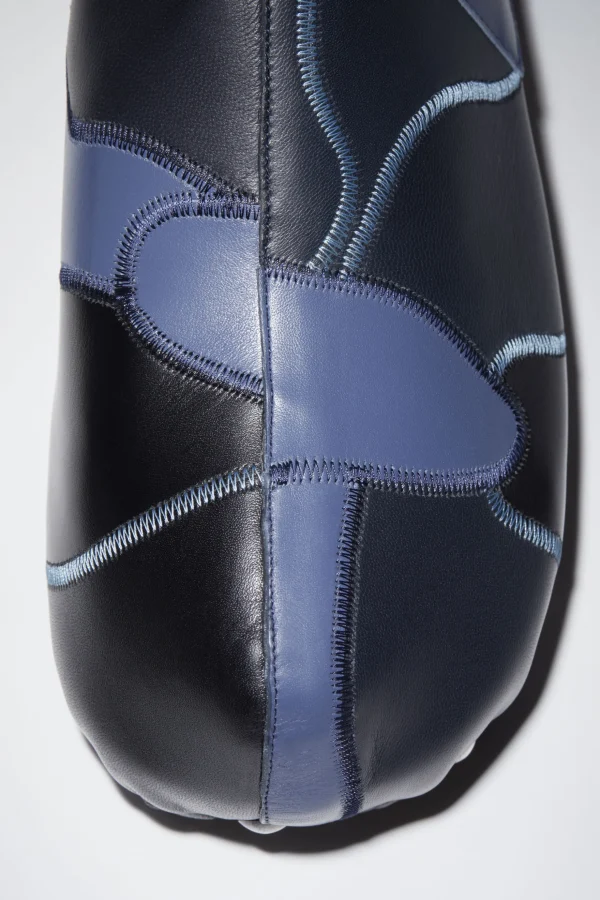 Patchwork-Mules Mit Nieten>Acne Studios Cheap