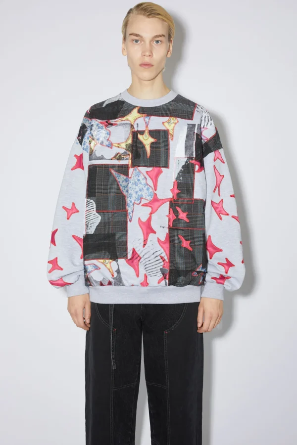 Patchwork-Pullover>Acne Studios Cheap