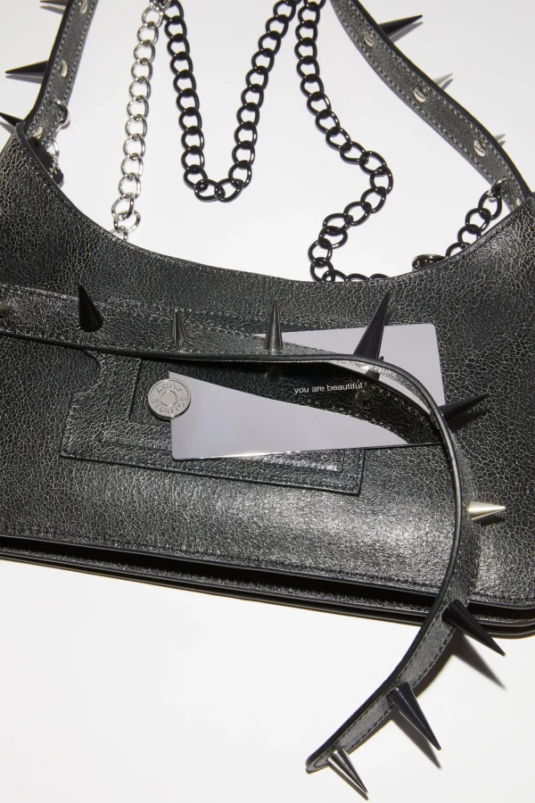 Platt Mini-Schultertasche Mit Spikes>Acne Studios Cheap