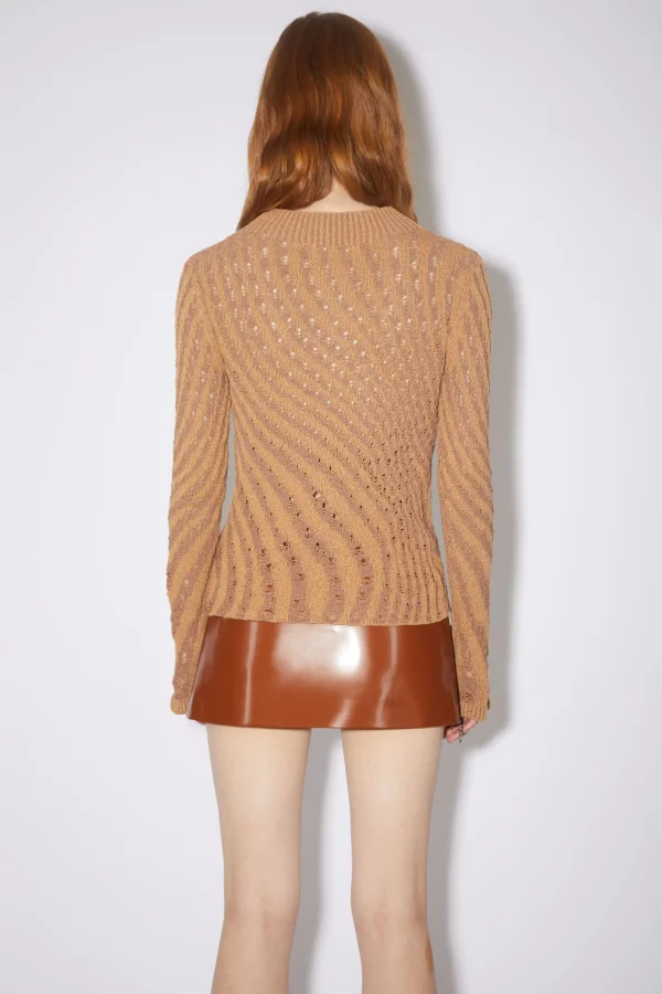 Pullover Aus Geripptem Jacquard>Acne Studios Fashion