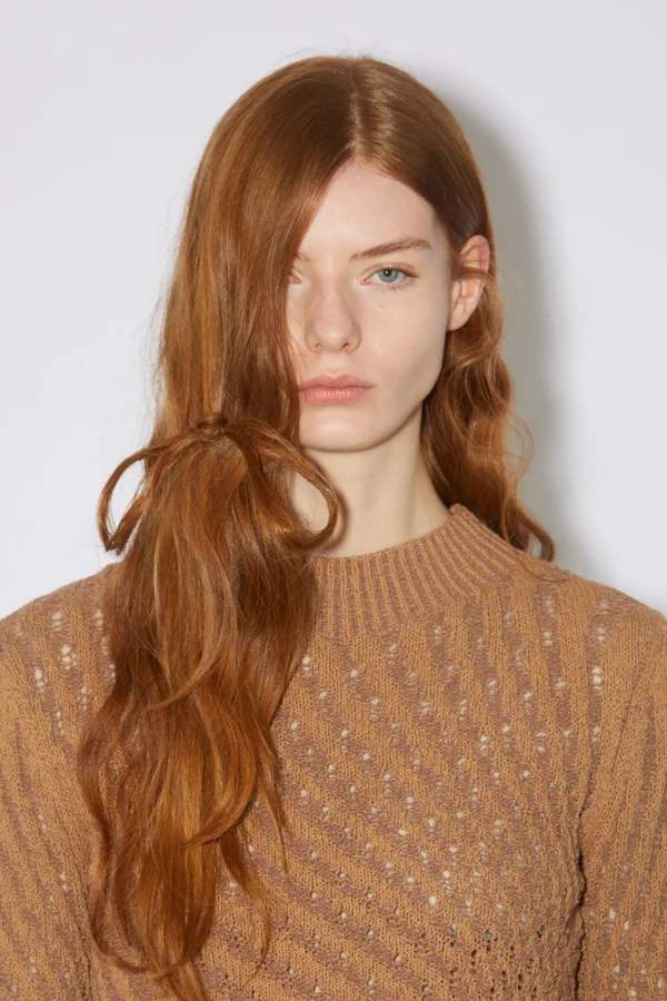 Pullover Aus Geripptem Jacquard>Acne Studios Fashion